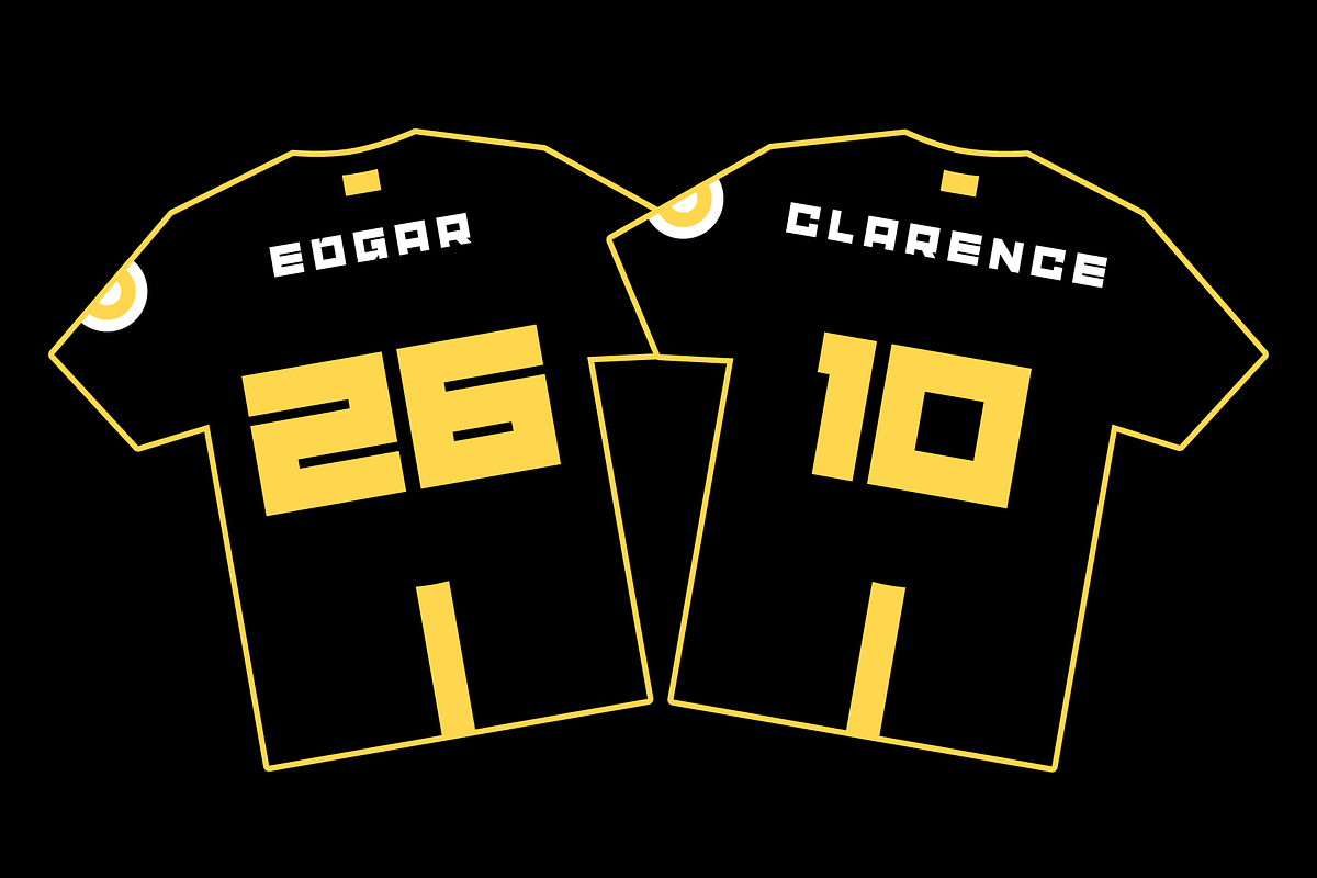 Gendred Squared Typeface