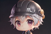 Procreate Chibi Male Clothes Stamps, a Brush Add-On by OneBerryCreations (Thumbnail 7 of 9)