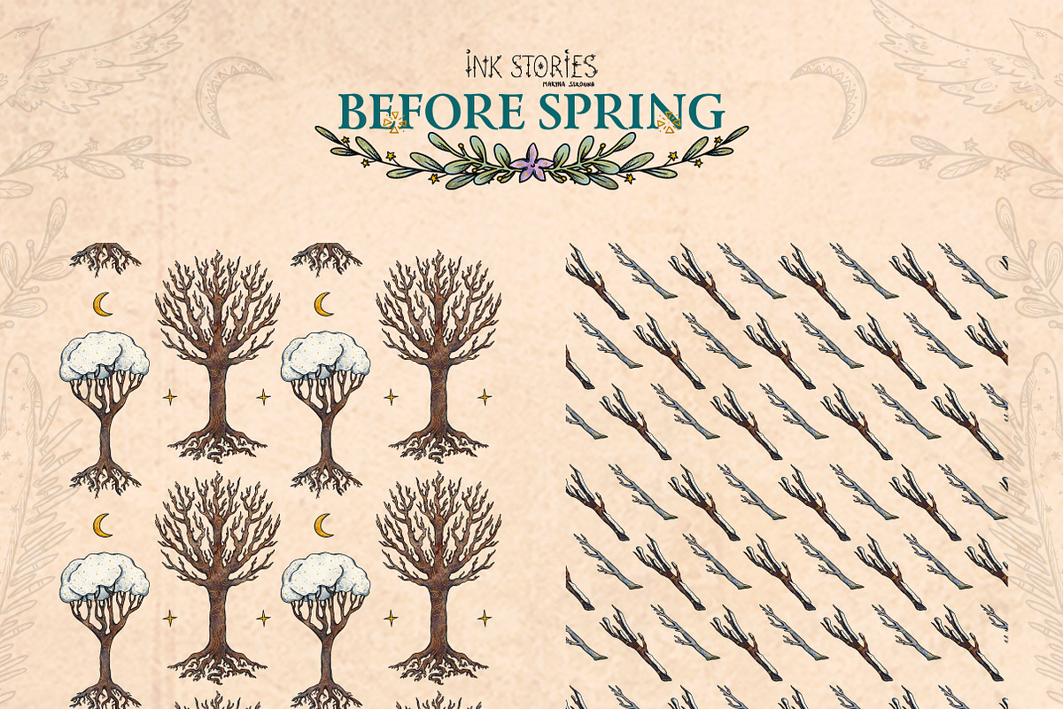 Before Spring | Late Winter Set, a Seasonal Illustration by Ink Stories (Photo 21 of 22)