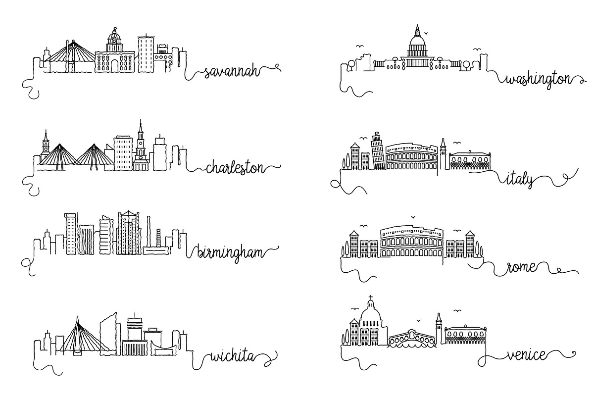 140 - Signature Skylines, an Outline Icon by Kursat Unsal (Photo 19 of 20)