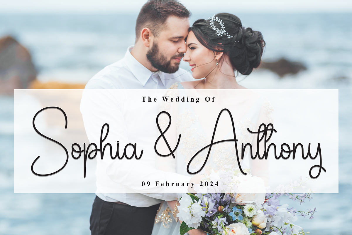 Happyday | Script Font, a Handwritten Font by Scratchones (Photo 2 of 9)