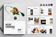 Recipe Cookbook Template, a Magazine Template by DesignCrest (Thumbnail 1 of 17)