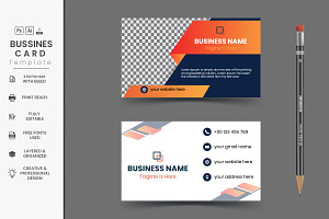 Professional Business Cards Template, a Card Template by DESIGNSKIT