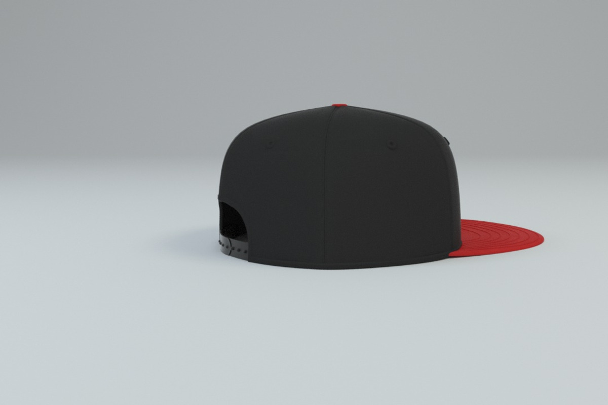 Chicago Bulls Baseball Caps, a Textures & Material 3D Model by 3DTreatment (Photo 9 of 55)