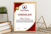 Modern A4 certificate template, a Branding & Logo Template by Graphix Studio (Thumbnail 6 of 7)