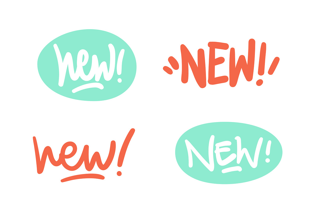 Lettering bundle for your shop!, a Work Illustration by Oster Oleg (Photo 5 of 8)