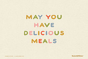 Japanese Kitchen, a Handwritten Font by Komet & Flicker (Thumbnail 3 of 13)