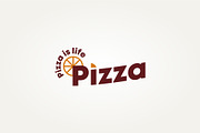 delicious pizza line art icon logo, a Branding & Logo Template by Blazybone (Thumbnail 1 of 2)