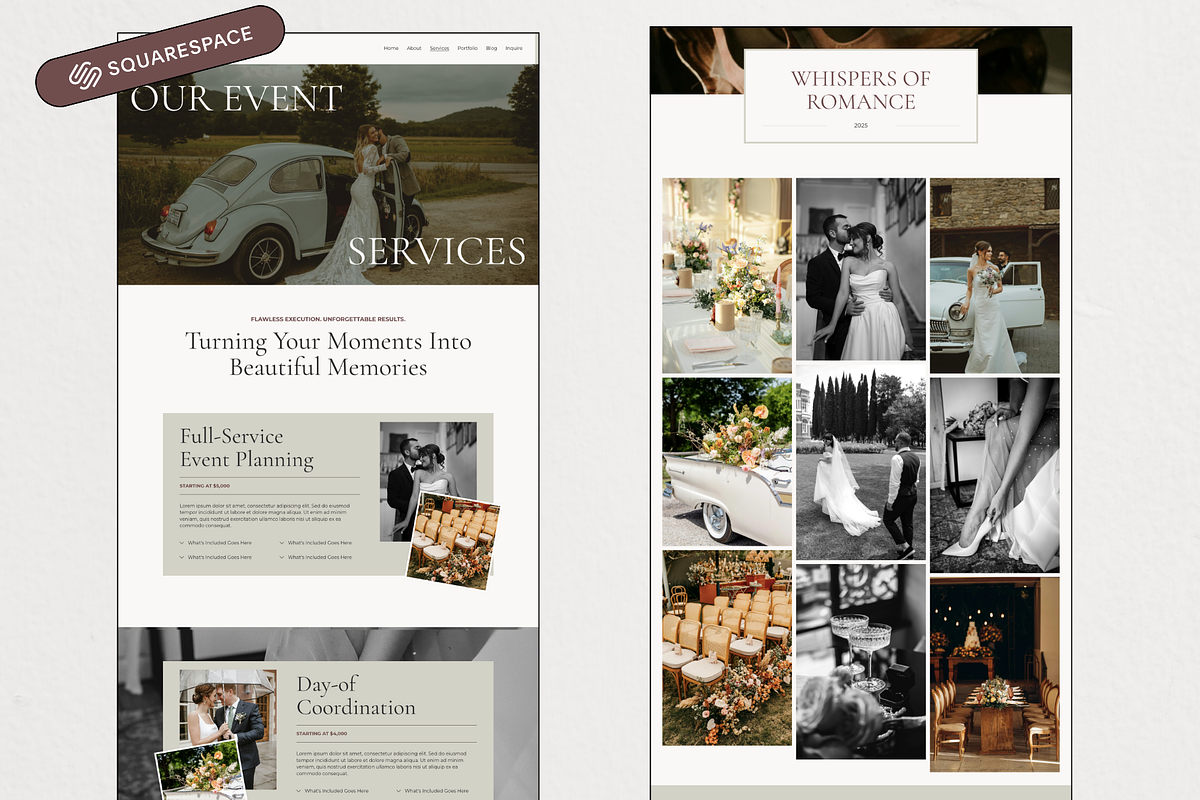 Squarespace Website Template Pink, a Squarespace Template by Breah Designs (Photo 5 of 10)