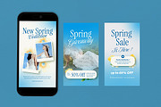 Spring Fashion Instagram Template, a Social Media Template by graphicook (Thumbnail 3 of 3)