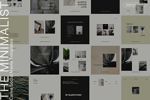 Minimal Canva Templates