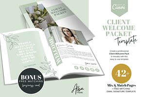 CLIENT WELCOME PACK CANVA TEMPLATE