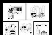 Animated Ride Services Illustrations, a Person Illustration by Prosymbols (Thumbnail 10 of 13)