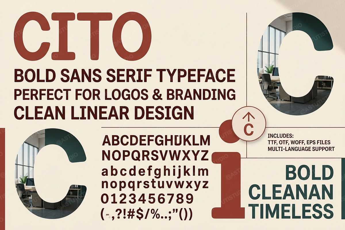 Cito - Minimalist Luxury Serif, a Serif Font by Astuti Studio (Photo 1 of 28)