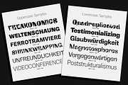 Boring Sans 30 fonts, a Sans Serif Font by Zetafonts (Thumbnail 2 of 14)