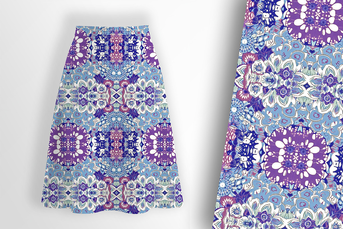 Vintage Purple Pattern Seamless, a Pattern Graphic by Sharon Schwalbe (Photo 1 of 4)