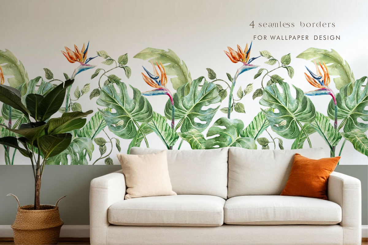Tropical Vacation. Watercolor, a Seasonal Illustration by Farida Bik (Photo 12 of 16)