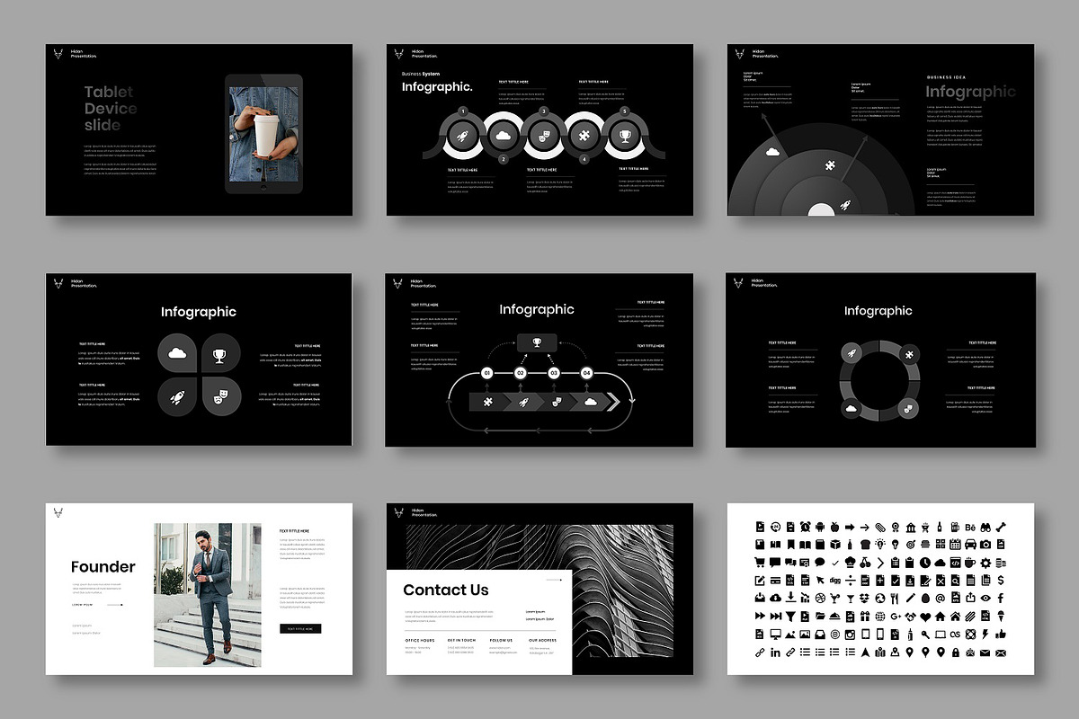 Hidan - Business Google Slide, a Presentation Template by Dens Creative Studio (Photo 5 of 6)