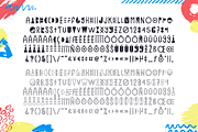 Totally Tubular Font, a Font by Denise Chandler (Thumbnail 6 of 7)