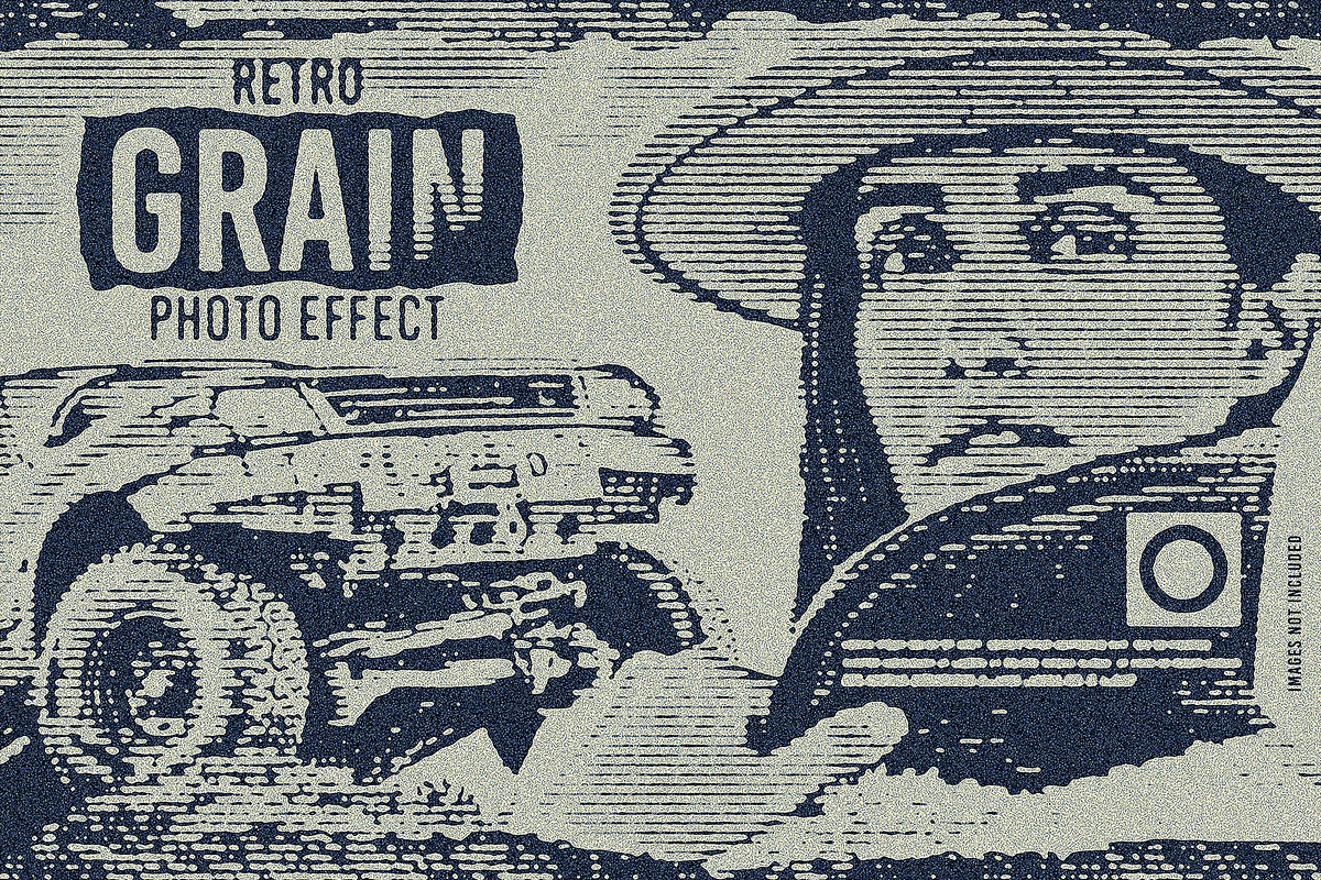 Retro Grain Photo Effect PSD, a Layer Style Add-On by iHemalaya (Photo 1 of 3)