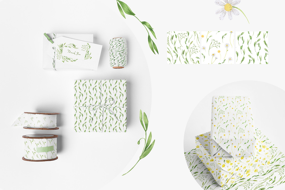 Wildflowers, poppies and herbs, a Food Illustration by astelenadesign (Photo 15 of 19)