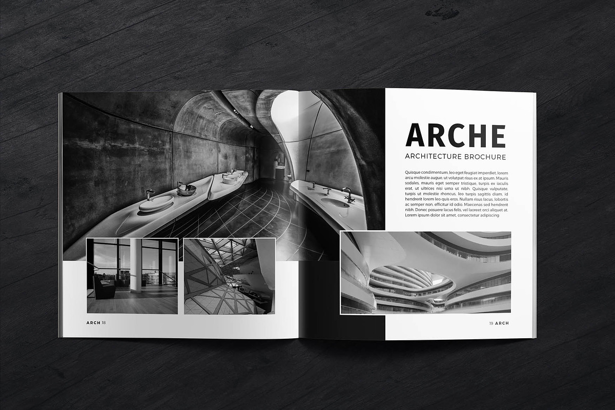 Square Architecture Brochure, a Brochure Template by New Lines (Photo 8 of 13)