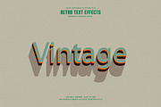 Editable Retro Vector Text Effect, a Plug-in Add-On by Photoshop Action (Thumbnail 6 of 11)