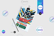Hockey Tournament Flyer Template, a Flyer Template by Aam360 (Thumbnail 2 of 3)