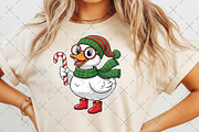 Funny Christmas Goose Sublimation, an Illustration by Craft Nest (Thumbnail 6 of 6)