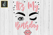 It's my birthday svg, birthday svg, a Graphic by Designmountain (Thumbnail 4 of 5)