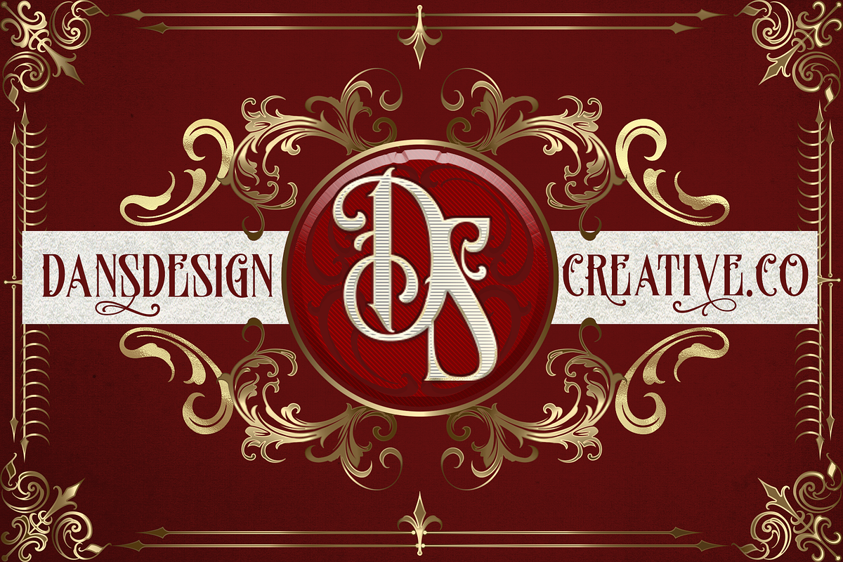 Christmas Lovers, a Blackletter Font by dansdesign (Photo 5 of 9)