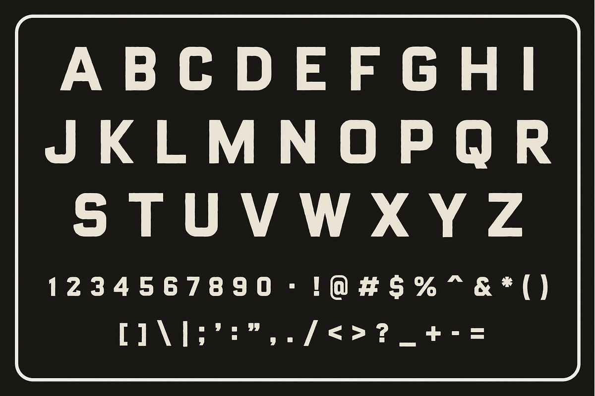 Telegram Font, a Sans Serif Font by Quentin Bangston (Photo 2 of 5)
