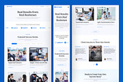 Business Consulting Website, an UI Kit Template by peterdraw (Thumbnail 4 of 7)