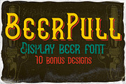 BeerPull, a Font by Heather_insane (Thumbnail 1 of 10)