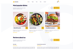 Restaurant & Cafe HTML Template