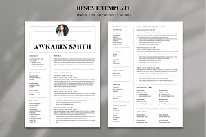 Resume & Cover Letter Word