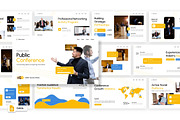 Public Converence Google Slides, a Presentation Template by Loin Studio (Thumbnail 1 of 4)