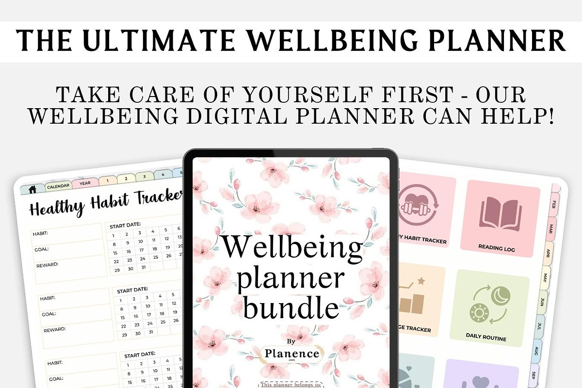 The Ultimate Mental Health Workbooks, a Print Template by Planence (Photo 4 of 28)