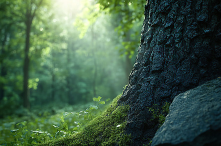 Big sequoia tree in the park, a Nature Photo by AlyaAnd