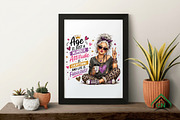 Funny Sassy Grandma Sublimation, a Seasonal Illustration by Craft Nest (Thumbnail 4 of 6)