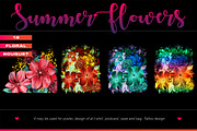 Summer flowers, photoshop painting, a Decorative Illustration by Allween (Thumbnail 7 of 13)