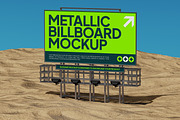 Metallic Billboard Mockup, an Advertising Mockup by Permadi Creative (Thumbnail 3 of 5)