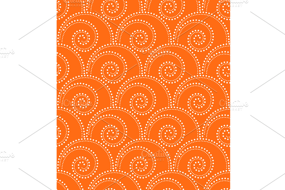 Vector pattern with circles, a Pattern Graphic by RODINA (Photo 1 of 3)