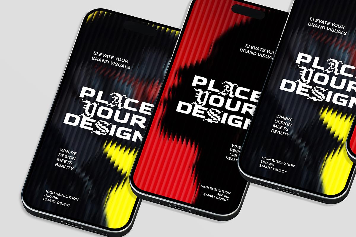 Minimalist Device iPhone Mockup, an iPhone Mockup by Jiwstudio (Photo 2 of 6)