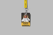 ID CARD MOCKUP, an Advertising Mockup by Bangdastudio (Thumbnail 3 of 5)