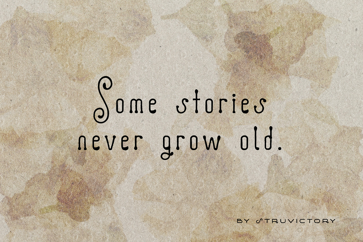 ParfumDeMinuit Modern Vintage Script, a Sans Serif Font by Struvictory.art (Photo 9 of 9)