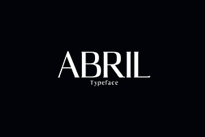 Abril Serif Font Family Pack