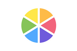 Colorful circle loader icon, an Object Illustration by Things for designers