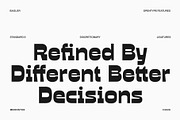 Basler - Reverse Contrast Sans, a Sans Serif Font by Mbonster Design Studio (Thumbnail 11 of 15)
