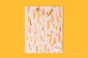 Carrier Size Gift Bag Mock-up, a Print Template by Branda Keeps (Thumbnail 6 of 17)
